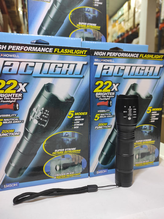 Linterna MilitaryStrike™ – ULTRATACTIC+ | Carga Rápida